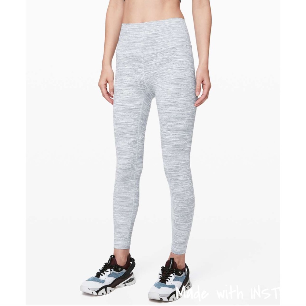Lululemon Wunder Under High Rise Leggings Luxtreme Wee Are From Space - 8